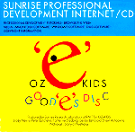 Image of the cover of the prototype OZeKIDS Internet Unplugged CD.